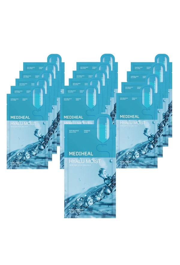 Hyaluronic Moist Essence Mask – Deep Hydration & Fresh Glow (30 Sheets)