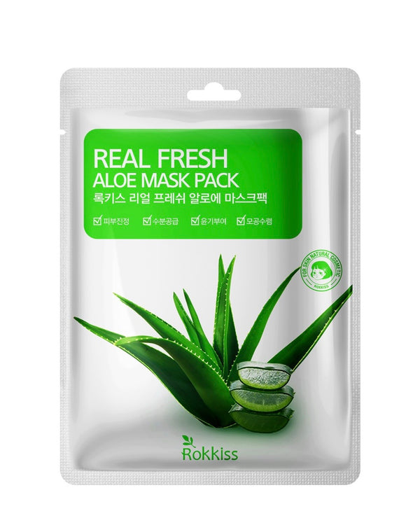 Aloe Refreshing Mask – Hydrating & Cooling Care (50 Sheets)