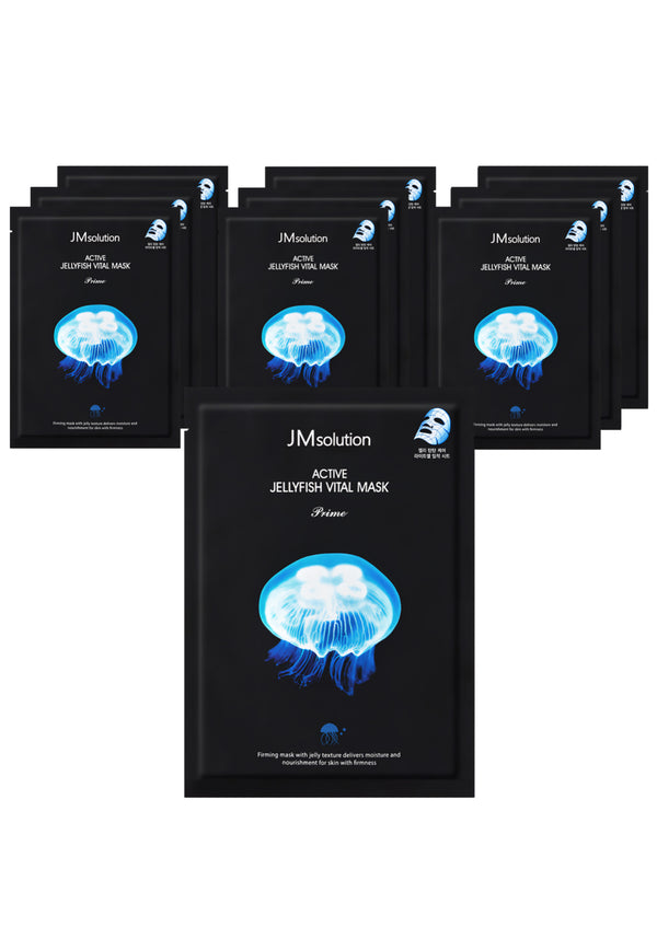 Jellyfish Vital Mask – Revitalizing & Elasticity Boost (30 Sheets)