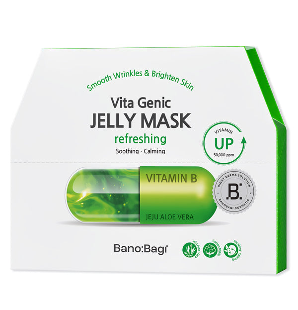 Vitamin B Jelly Relaxing Mask – Skin Balance & Soothing Care (30 Sheets)