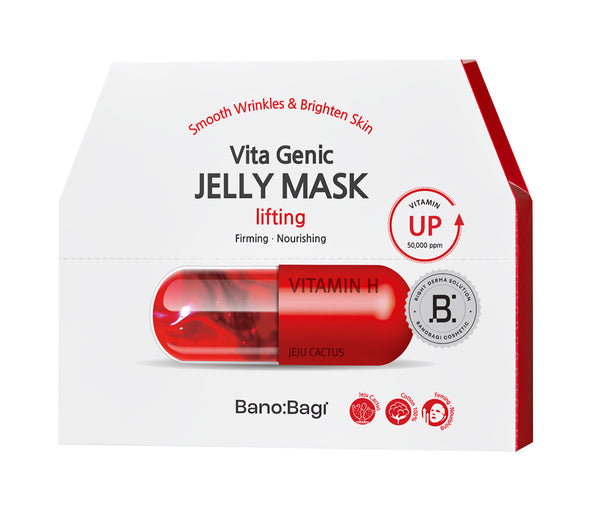 Vitamin A Jelly Lifting Mask – Anti-Aging & Firming Care (30 Sheets)