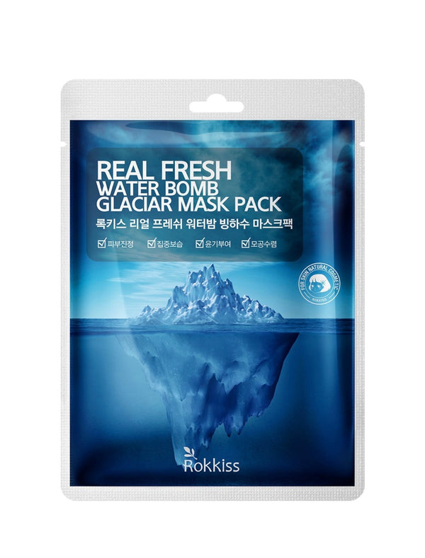 Water Bomb Mask – Deep Moisture & Fresh Glow (50 Sheets)