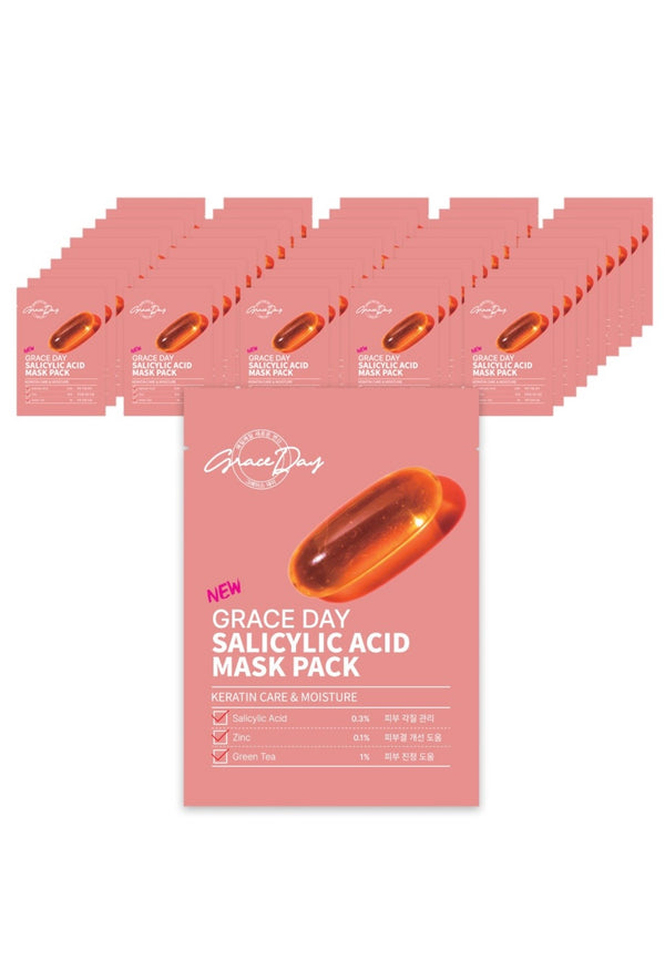 Salicylic Acid Mask - Clarifying & Balanced care (25 Sheets)