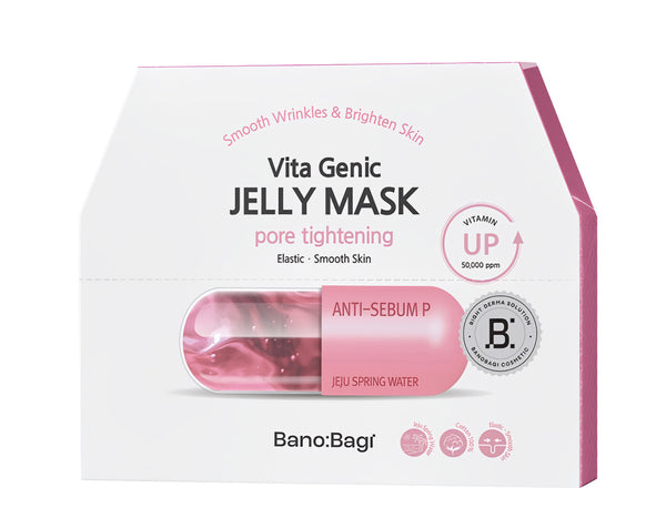 Vita Genic Jelly Pore Tightening Mask – Purifying & Smoothing Care (30 Sheets)