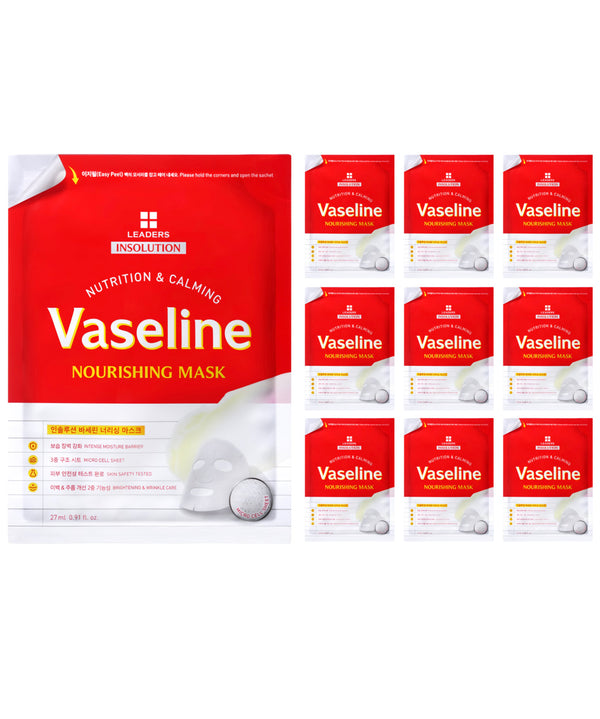 Vaseline Nourishing Mask – Rich Nutrition & Smooth Finish (30 Sheets)