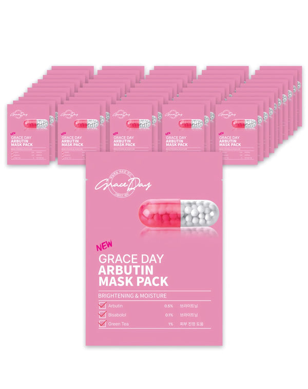 Arbutin Mask - Brightening & Tone Care (25 Sheets)