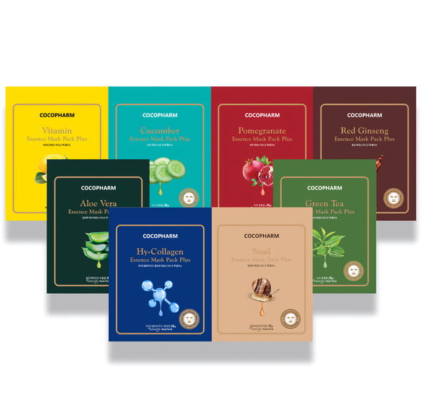 8 Types Deep Skincare Mask Collection (80 Sheets)